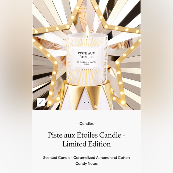 💯Auth Dior “Piste Aux Étoiles” Scented Candle - 2025 Holiday, Rare, Sold Out! - Picture 10 of 10